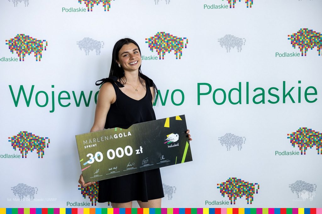 Studentka Marlena Gola w Team Podlaskie Wydział Inżynierii Zarządzania PB