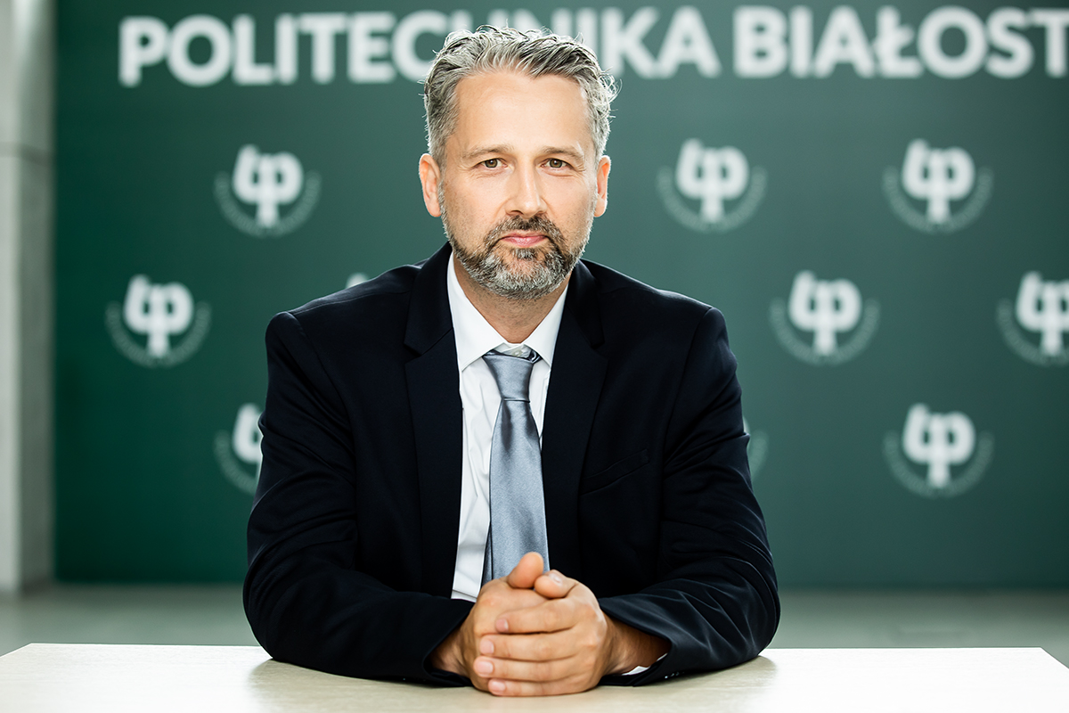 Prorektor ds. Studenckich Politechniki Białostockiej dr hab. inż. Jarosław Szusta, prof. PB