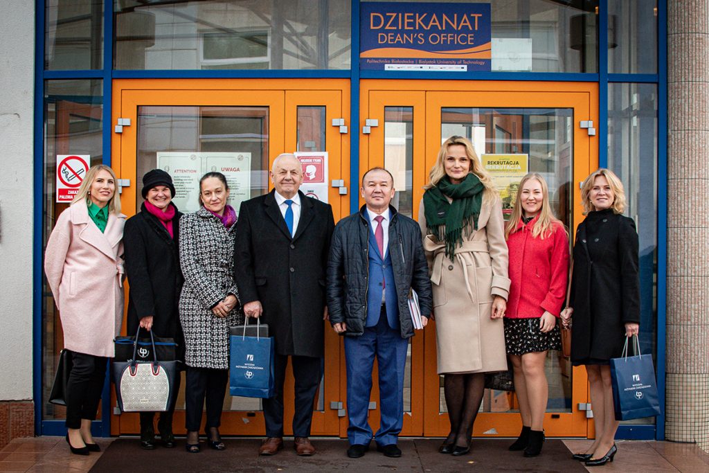 Spotkanie władz WIZ z przedstawicielami Euroazjatyckiego Uniwersytetu Narodowego im. L. N. Gumilowa z Nur-Sułtan w Kazachstanie