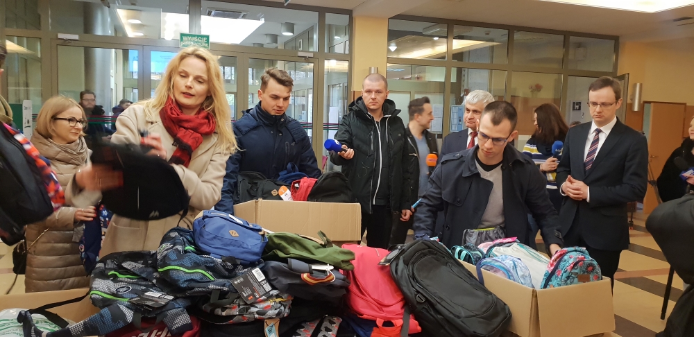 Finał akcji „Wyprawka dla dzieci z Ukrainy” (2)