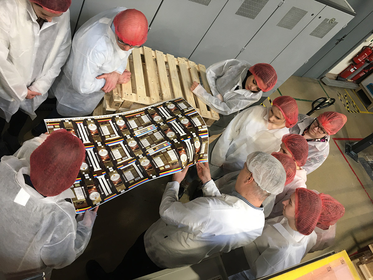 Wizyta studentów w przedsiębiorstwie Multi Packaging Solutions Białystok (WestRock)