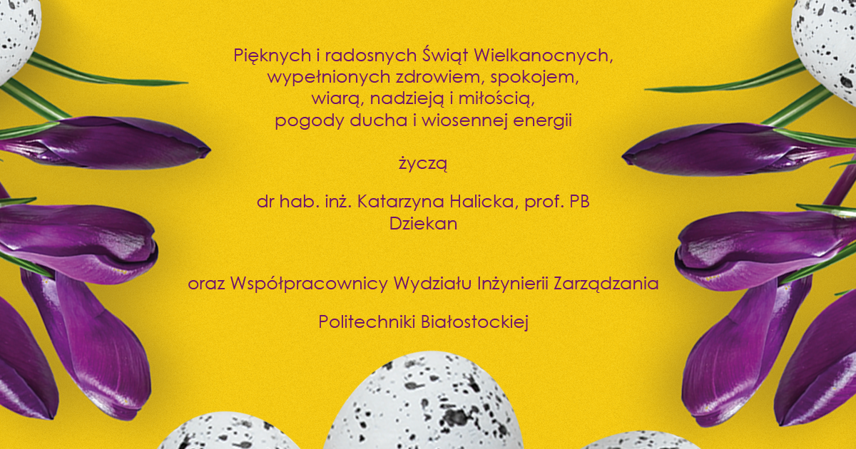 Życzenia Wielkanoc 2022 WIZ - email