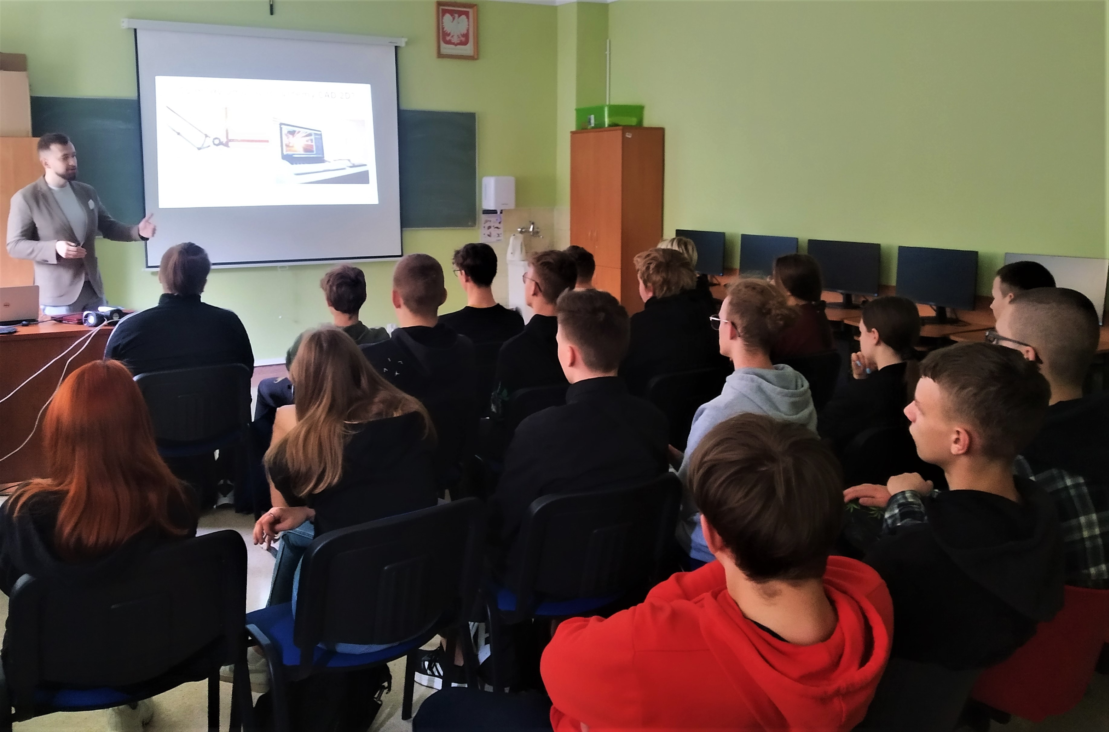 Spotkanie z uczniami z Suwałk