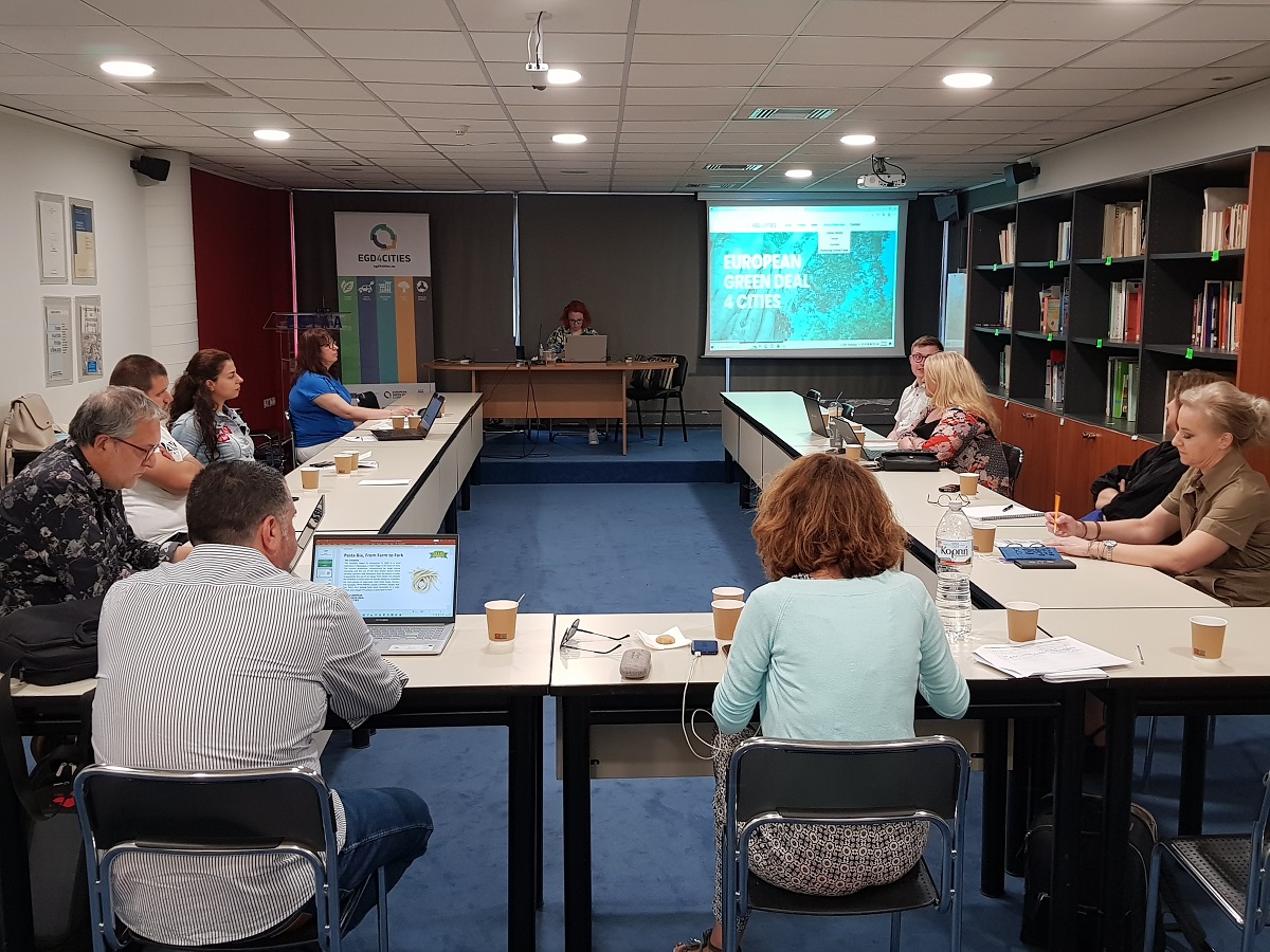 Szkolenie partnerów projektu EGD4Cities w Atenach