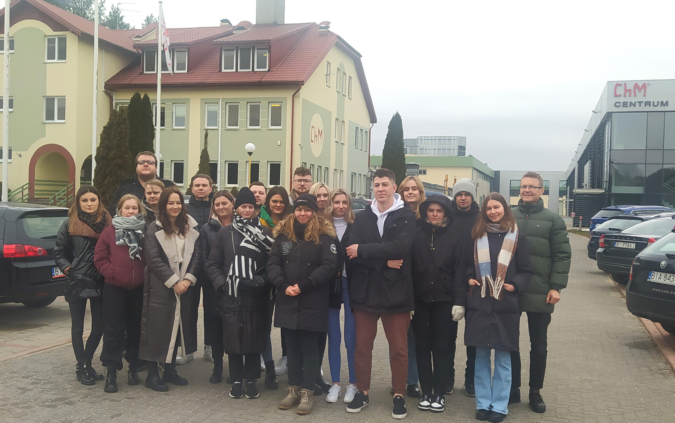 Wizyta studyjna studentów w ChM sp. z o.o.