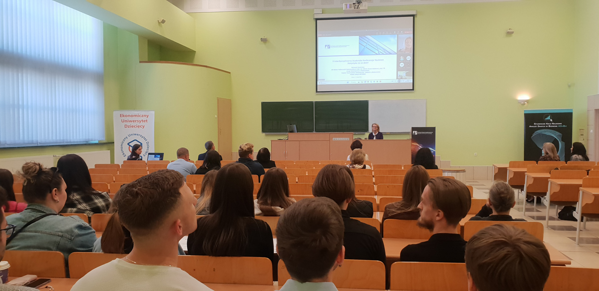 II Interdyscyplinarna Studencka Konferencja Naukowa „Statystyka na co dzień” (2)