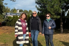 2024-10-21 Zielony Ślad WIZ - sadzenie drzew na Kampusie Wydziału Inżynierii Zarządzania - Moja Zielona Politechnika foto: z archiwum prof. Joanny Ejdys