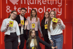 Członkowie Koła Naukowego Marketing 5.0 uczestniczyli w XXI edycji Konferencji „I ❤️ Marketing & Technology!” w Warszawie