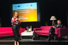 Członkowie zespołu GoSmartBSR na Innovation Week w Valmierze na Łotwie