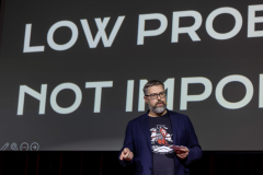 Dr Łukasz Nazarko mówcą na TEDx MedUniGraz. Fot. TEDx MedUniGraz ©