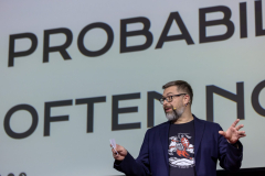 Dr Łukasz Nazarko mówcą na TEDx MedUniGraz. Fot. TEDx MedUniGraz ©