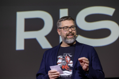 Dr Łukasz Nazarko mówcą na TEDx MedUniGraz. Fot. TEDx MedUniGraz ©