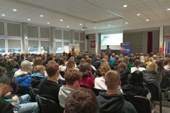 Spotkanie z uczniami z Zespołu Szkół Handlowo-Ekonomicznych w Białymstoku.  Fot. z archiwum ZSHE