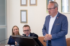Konferencja podsumowująca projekt EGD4Cities 14 lipca 2022 r.  fot. TT