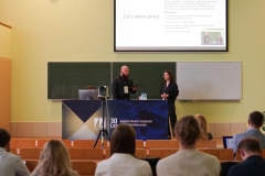 III INTERDYSCYPLINARNA STUDENCKA KONFERENCJA NAUKOWA - STATYSTYKA NA CO DZIEŃ. Fot. Magdalena Greś