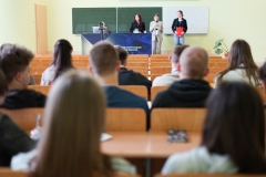 III INTERDYSCYPLINARNA STUDENCKA KONFERENCJA NAUKOWA - STATYSTYKA NA CO DZIEŃ. Fot. Magdalena Greś