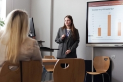 III INTERDYSCYPLINARNA STUDENCKA KONFERENCJA NAUKOWA - STATYSTYKA NA CO DZIEŃ. Fot. Magdalena Greś