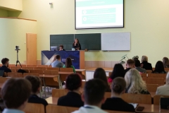 III INTERDYSCYPLINARNA STUDENCKA KONFERENCJA NAUKOWA - STATYSTYKA NA CO DZIEŃ. Fot. Magdalena Greś