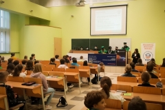 Inauguracja X edycji Ekonomicznego Uniwersytetu Dziecięcego na WIZ fot. TT