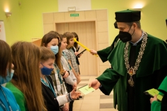 Inauguracja X edycji Ekonomicznego Uniwersytetu Dziecięcego na WIZ fot. TT