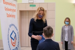 Wręczenie nagród najlepszym studentom Ekonomicznego Uniwersytetu Dziecięcego