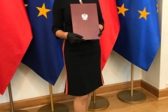 Prof. Joanna Ejdys odebrała nominację profesorską z rąk Prezydenta Rzeczypospolitej Polskiej Andrzeja Dudy