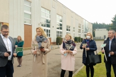 Nowe drzewa na kampusie WIZ. Akcja Parcela dla Zielonego Przyjaciela. Fot. TT