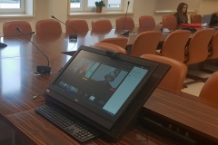 Spotkanie online ze studentami I roku