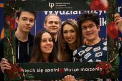 Spotkanie świąteczne Społeczności Akademickiej WIZ 2023 fot. TT