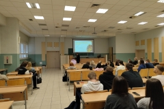 Spotkanie z praktykiem w ramach zajęć na specjalności marketing internetowy w biznesie