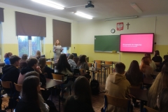Spotkania z uczniami szkół średnich