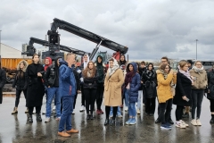 Studenci logistyki z wizytą w LPP Logistics i Porcie Gdańsk