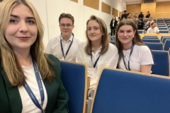 Studenci z kół naukowych Analizy Danych w Biznesie ADaBiz oraz Zarządzania Kapitałem Ludzkim HR Team reprezentowali WIZ na Piątej Konferencji Kół Naukowych