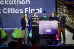 Sukces studentów logistyki w Hackathon Econverse! 2025