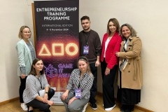 Sukces studentów na międzynarodowych warsztatach z przedsiębiorczości w ramach projektu „Game it away” w Portugalii