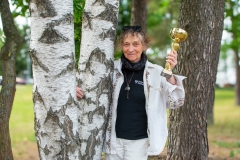 Dr n. med. inż. Jolanta Zuzda.  2 miejsce K+60 na 21 km w Mistrzostwach Europy w Nordic Walking   Adiunkt z Katedry Marketingu i Turystyki  Wydziału Inżynierii Zarządzania PB  Fot. Tomek Trochimczuk