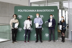 Uroczystość wręczenia certyfikatów Super Studenci Politechniki Białostockiej