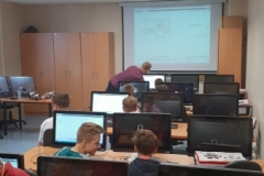 2019-10-25 Wizyta uczniów Społecznej Szkoły Podstawowej nr 2 w Białymstoku