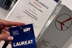 Uroczysta gala na zakończenie  3. edycji Konkursu na Najlepszą Pracę Dyplomową PLL LOT