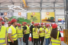 Wizyta studentów w przedsiębiorstwie Pronar