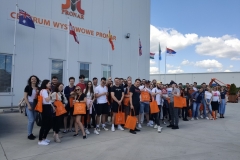 Wizyta studentów w przedsiębiorstwie Pronar