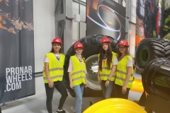 Wizyta studentów w przedsiębiorstwie Pronar