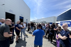 Wizyta studyjna w firmie STADLER POLSKA fot. dr inż. Łukasz Dragun