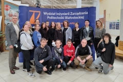 Wizyta uczniów kierunku technik hotelarstwa z ZSZ nr 2 w Białymstoku na WIZ