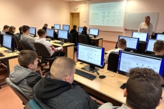 Wizyta uczniów z Zespołu Szkół Zawodowych im. Elizy Orzeszkowej w Sokółce na WIZ PB