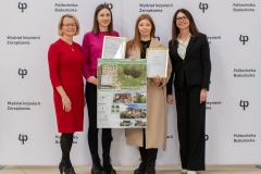 Wręczenie nagród w Konkursie na projekt ZIELONEJ STREFY RELAKSU WIZ fot. TT