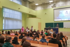 Wydarzenie "AI w marketingu" połączyło studentów, pracowników i praktyków! fot. T. Trochimczuk
