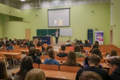 Wydarzenie "AI w marketingu" połączyło studentów, pracowników i praktyków! fot. T. Trochimczuk