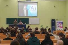 Wydarzenie "AI w marketingu" połączyło studentów, pracowników i praktyków! fot. T. Trochimczuk