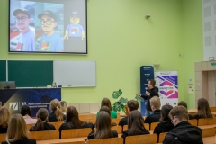 Wydarzenie "AI w marketingu" połączyło studentów, pracowników i praktyków! fot. T. Trochimczuk